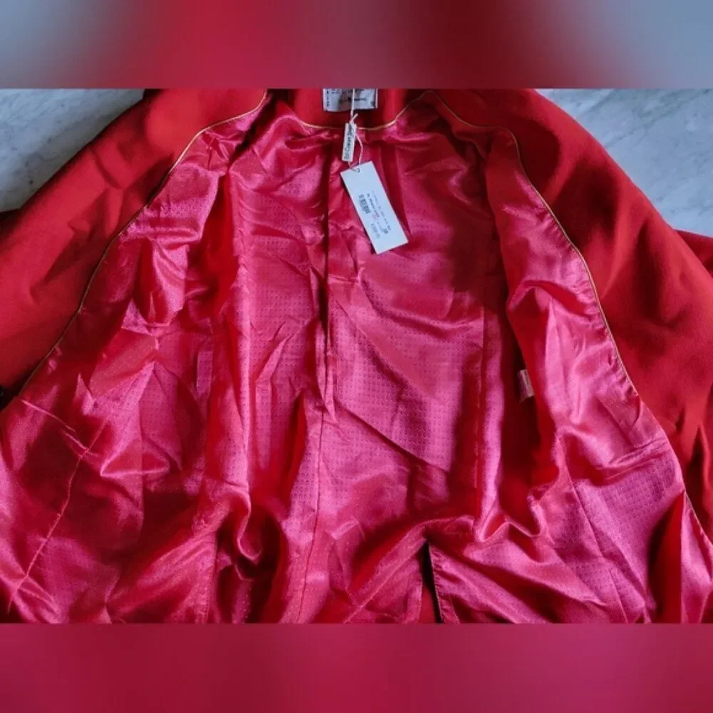 Ete Comme Hiver Paris Red Blazer NWT - small ($400)